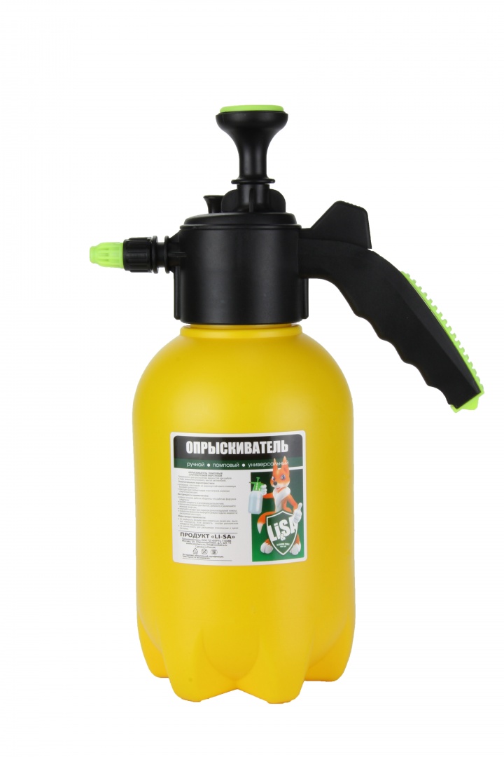 Опрыскиватель "Li-Sa" помповый с клапаном давления (premium)  2 литра