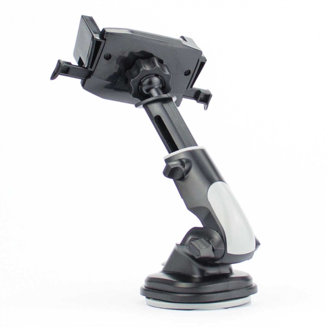 Держатель моб. устройств "Nova Bright" на силиконовой присоске, захват 60-95мм, раздвижная ножка 90-135мм