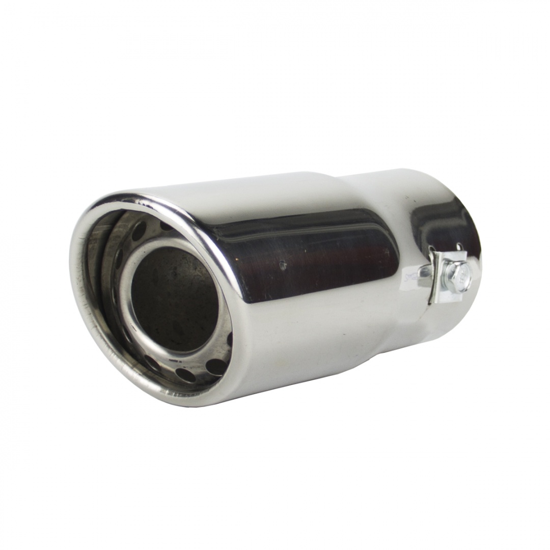 Насадка на глушитель "Nova Bright" нержавеющая сталь, в дв.блистере (д. 55 мм)