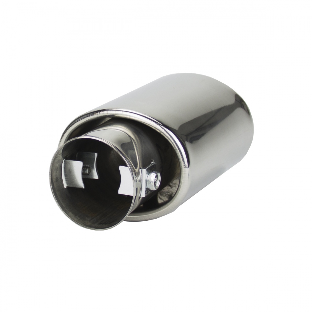 Насадка на глушитель "Nova Bright" нержавеющая сталь, в дв.блистере (д. 50 мм)