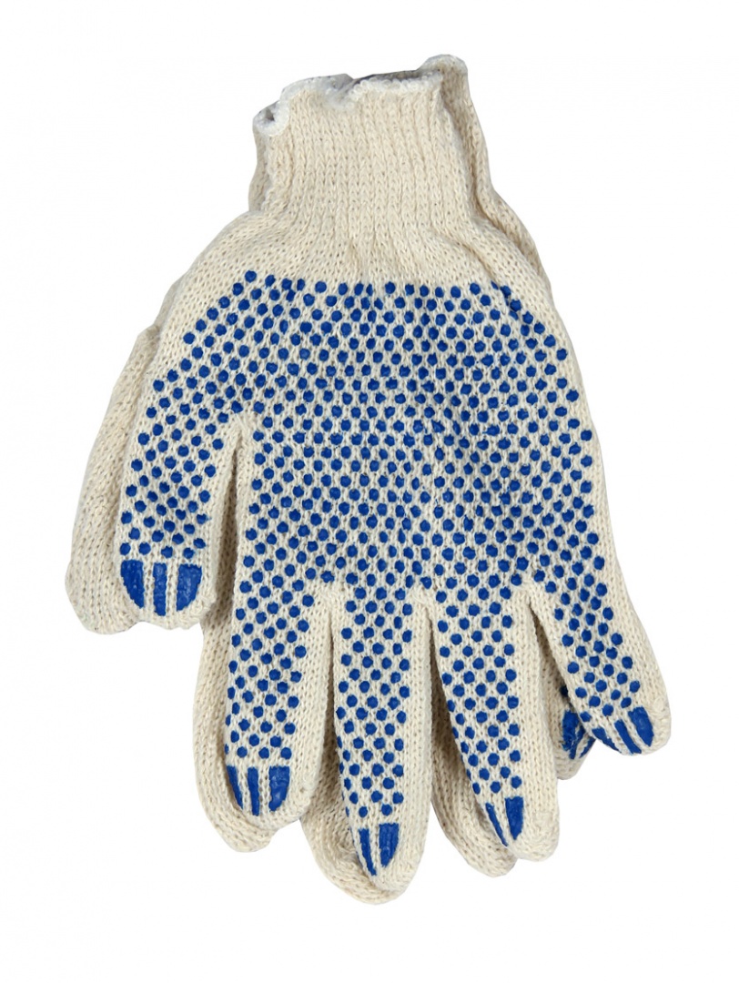 Перчатки х/б с ПВХ покрытием 10 класс «Стандарт»