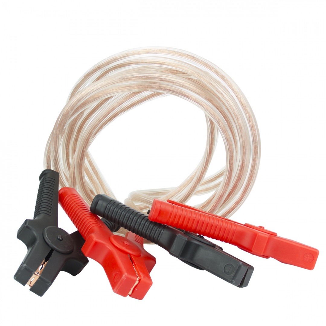 Провода пусковые "Nova Bright"1000А с прозрачной изоляцией, в сумке, 4 м