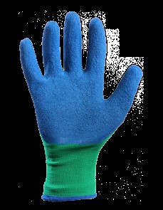 Перчатки х/б, нейлоновые, вспененный латекс