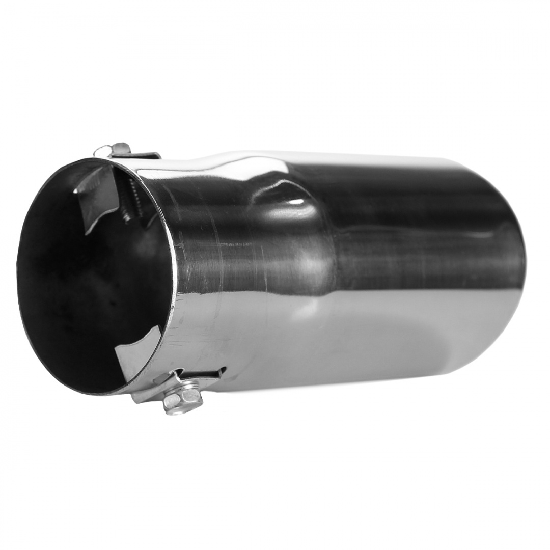 Насадка на глушитель "Nova Bright" нержавеющая сталь, в дв.блистере (д. 55 мм)