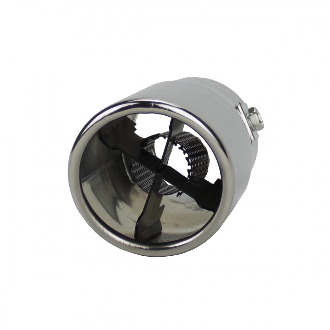 Насадка на глушитель "Nova Bright" нержавеющая сталь, в дв.блистере (д. 55 мм)