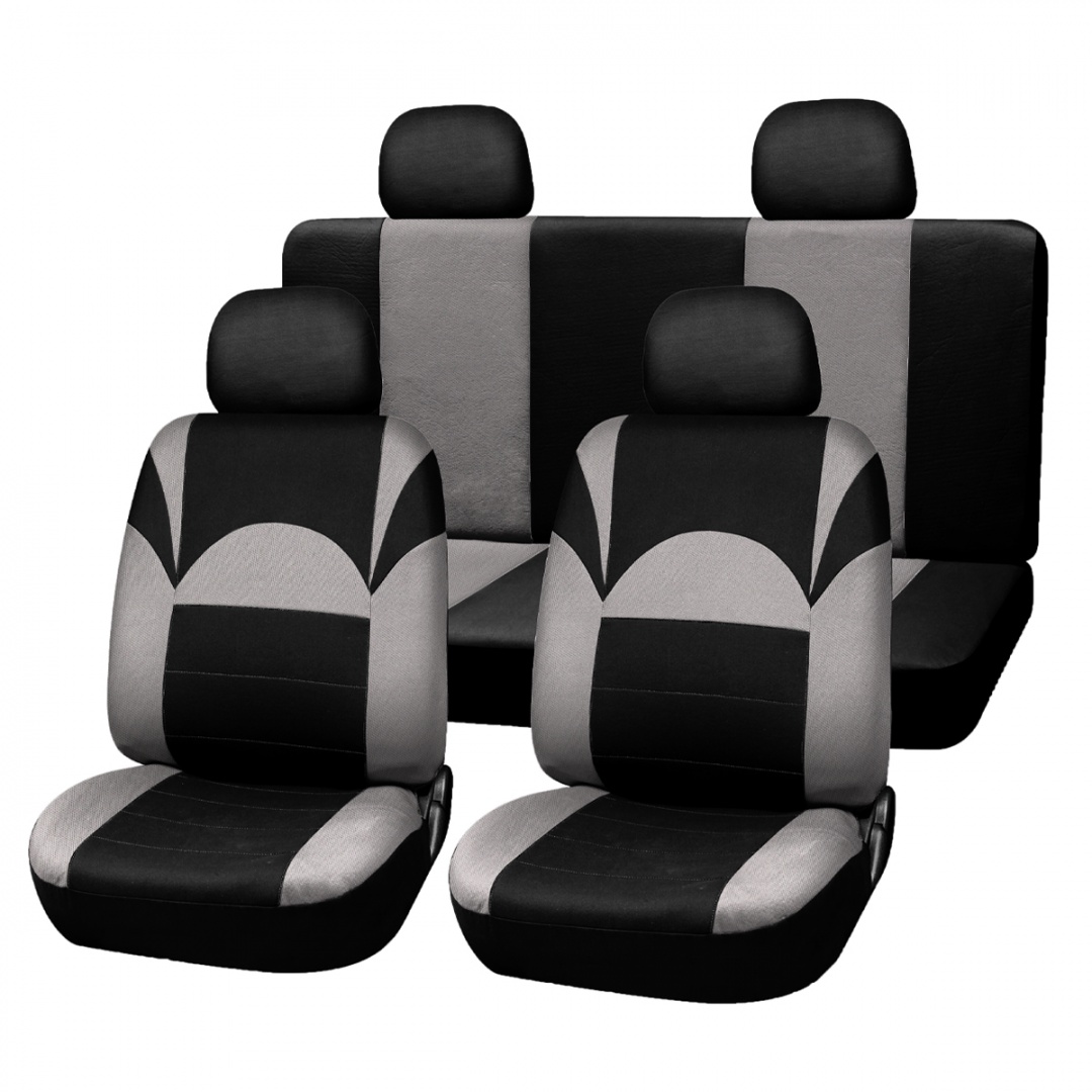 Чехлы на сиденья "Nova Bright-fusion" "URBAN" черно-серые (11 предметов)