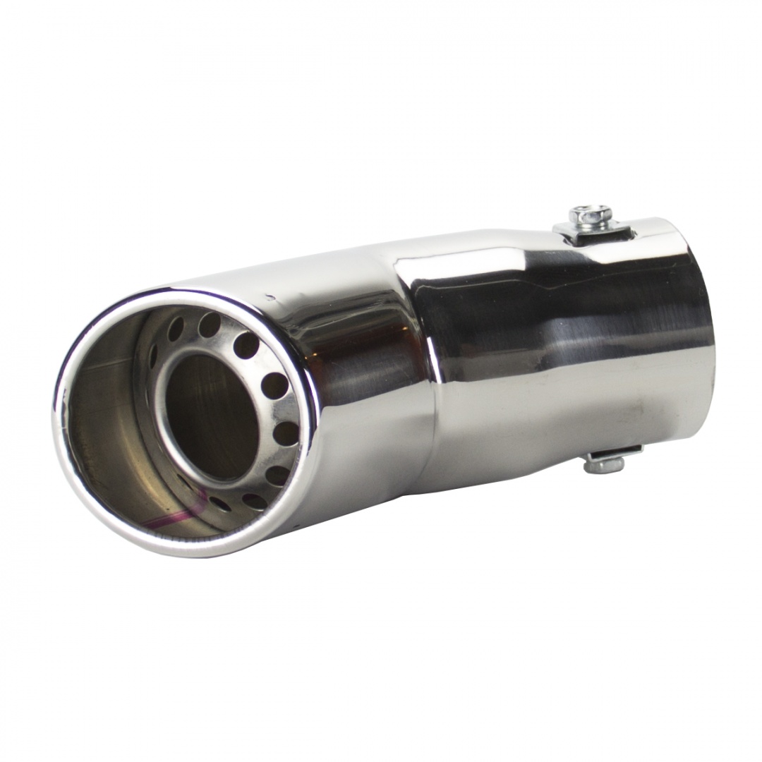 Насадка на глушитель "Nova Bright" нержавеющая сталь, в дв. блистере (д. 55 мм)