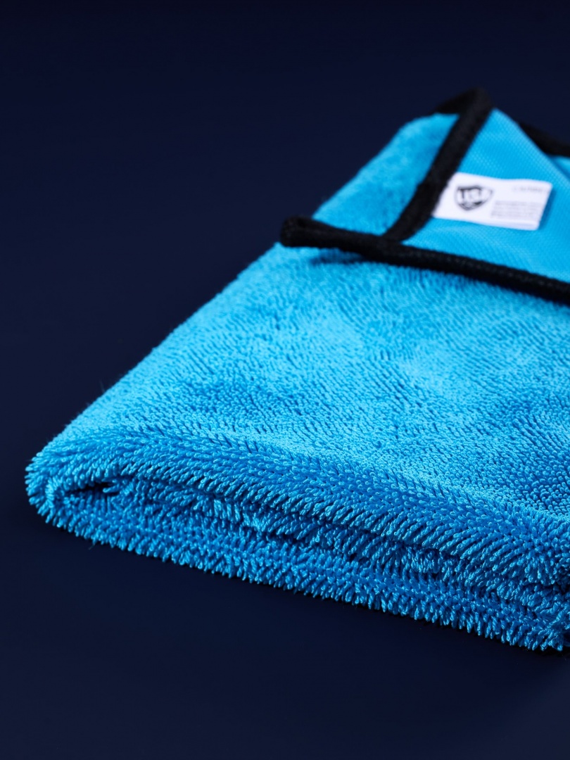 Салфетка из суперплотной микрофибры для чистки, сушки и полировки кузова "Li-Sa" 50х60см, высокий ворс, плотность 600г/м2 (LS0115)