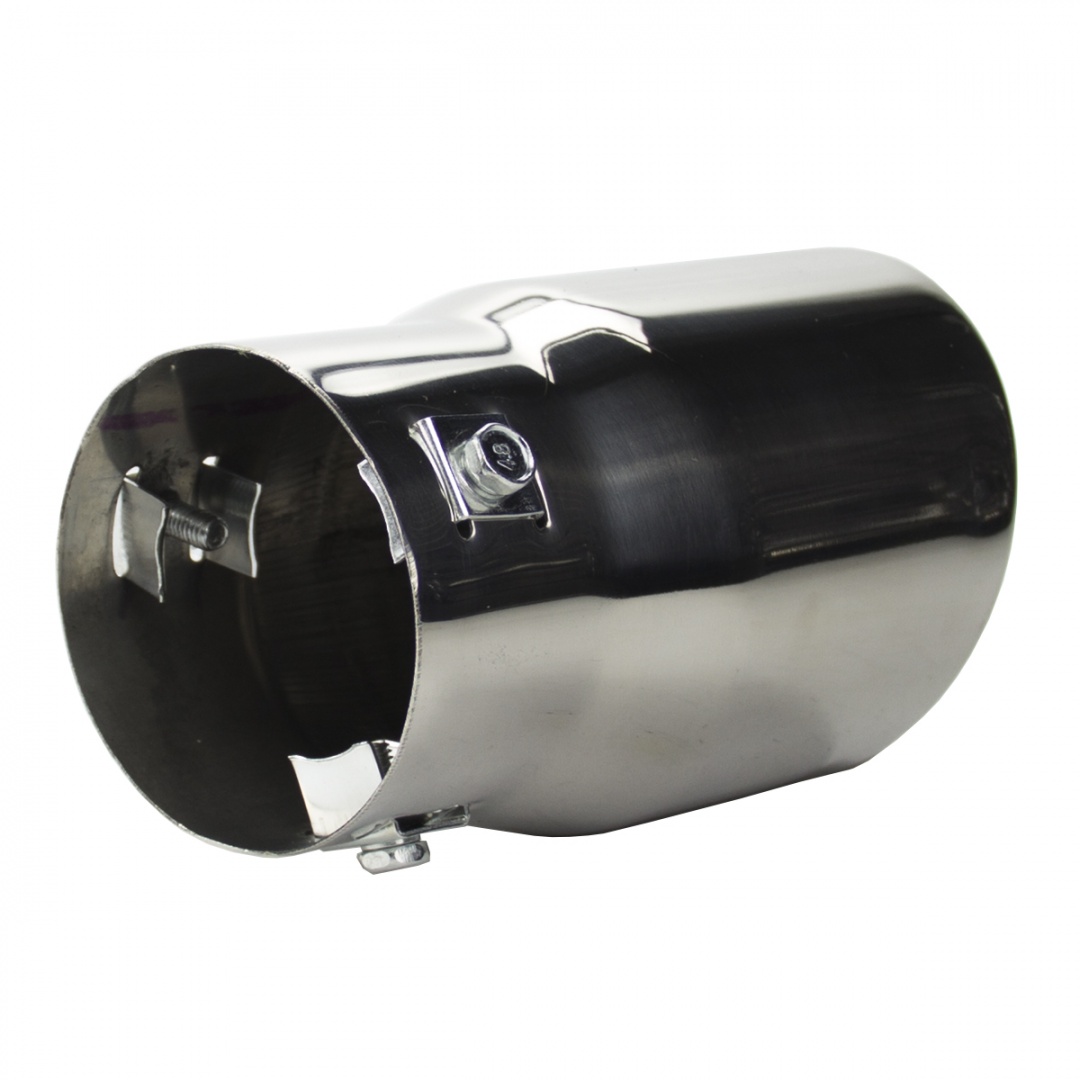 Насадка на глушитель "Nova Bright" нержавеющая сталь, в дв.блистере (д. 65 мм)