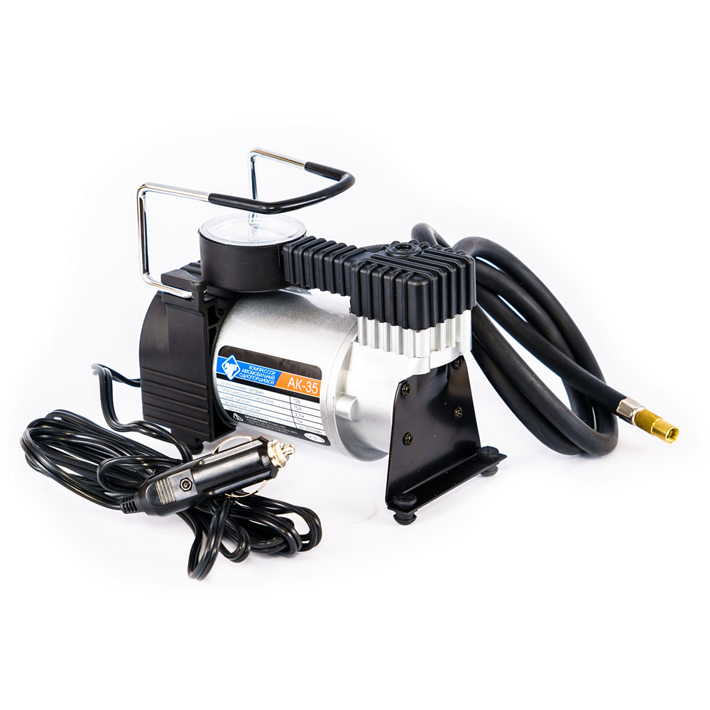 Компрессор "Nova Bright" АК-35, 35 л/мин., 150 PSI, 12В, металлический корпус, в сумке