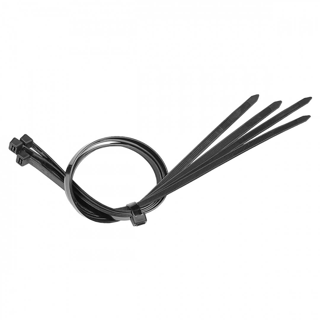 Хомут нейлоновый черный 7.6х500 мм (25 шт) 