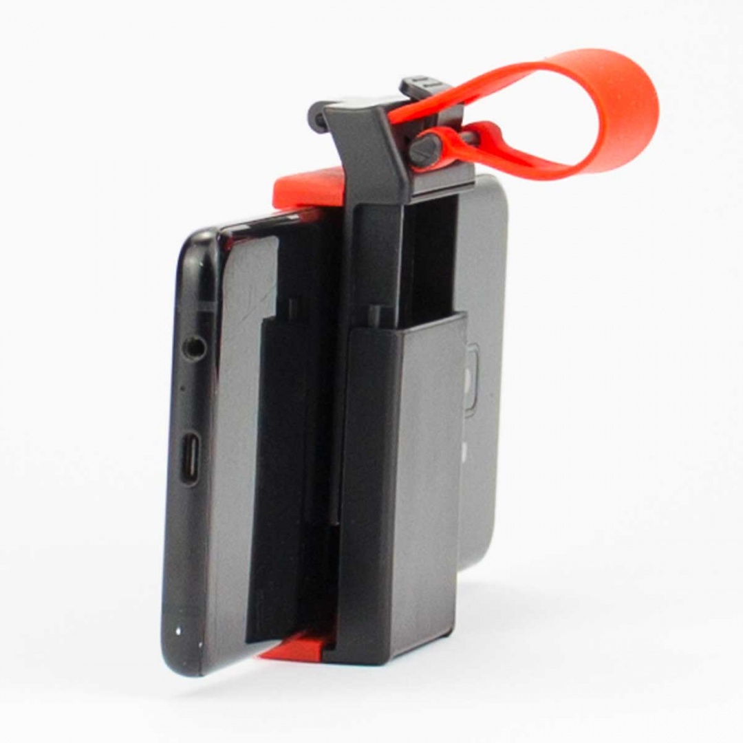 Держатель моб. устройств "Nova Bright" на руль, захват 55-80мм 