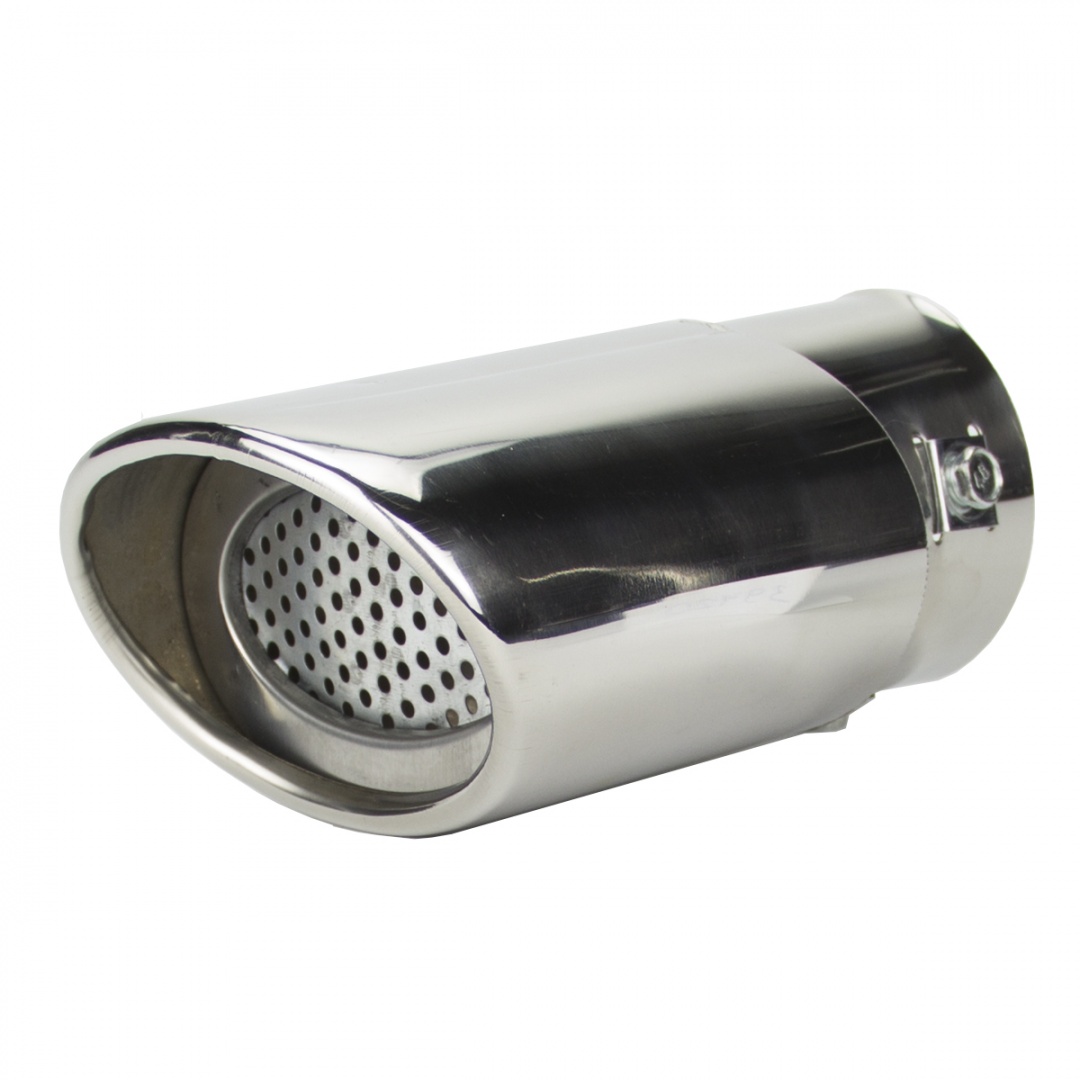 Насадка на глушитель "Nova Bright" нержавеющая сталь, в дв.блистере (д. 55 мм)